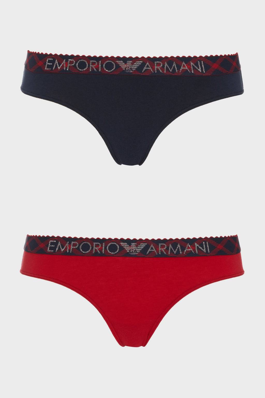 Slip Bi-pack Donna 3F225 163334 Emporio Armani evabiancheria