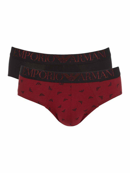 Slip Bi-pack Uomo 2F594 111733 Emporio Armani evabiancheria