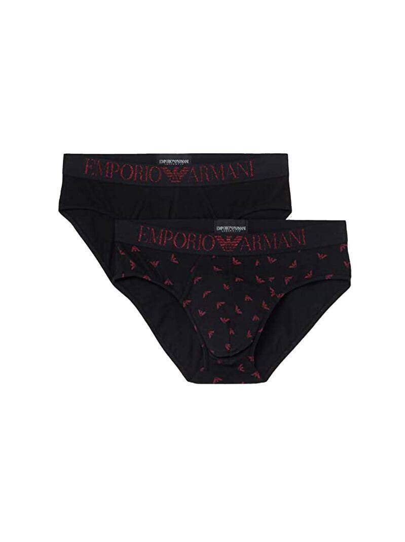 Slip Bi-pack Uomo 2F594 111733 Emporio Armani - evabiancheria