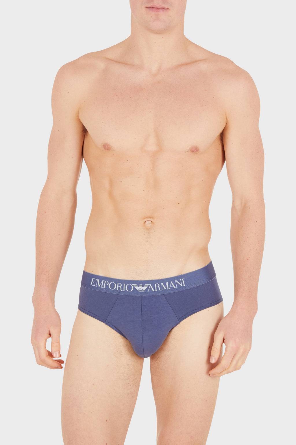 Slip Bi-pack Uomo 3F504 111733 Emporio Armani evabiancheria