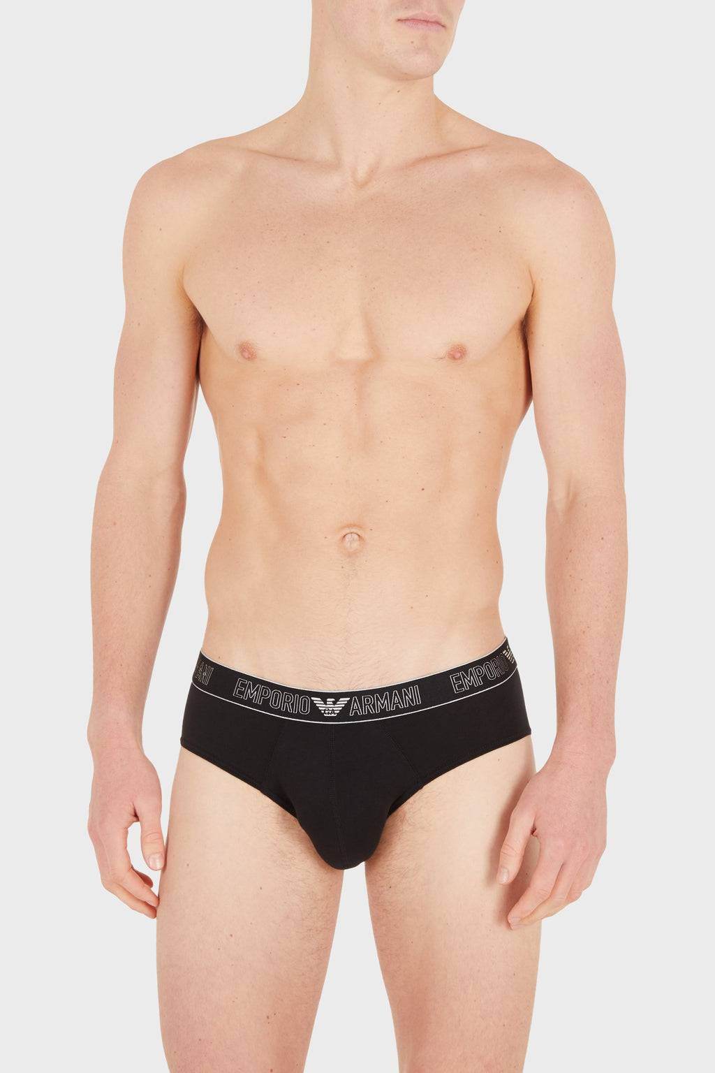 Slip Bi-pack Uomo 3F598 111733 Emporio Armani - evabiancheria