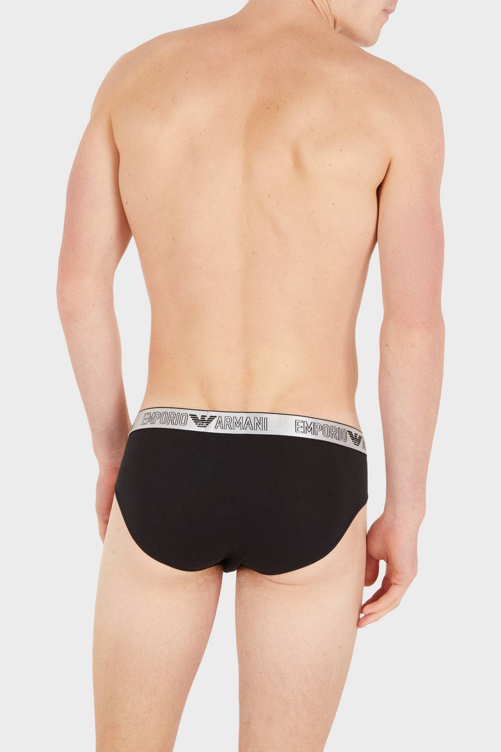 Slip Bi-pack Uomo 3F598 111733 Emporio Armani evabiancheria