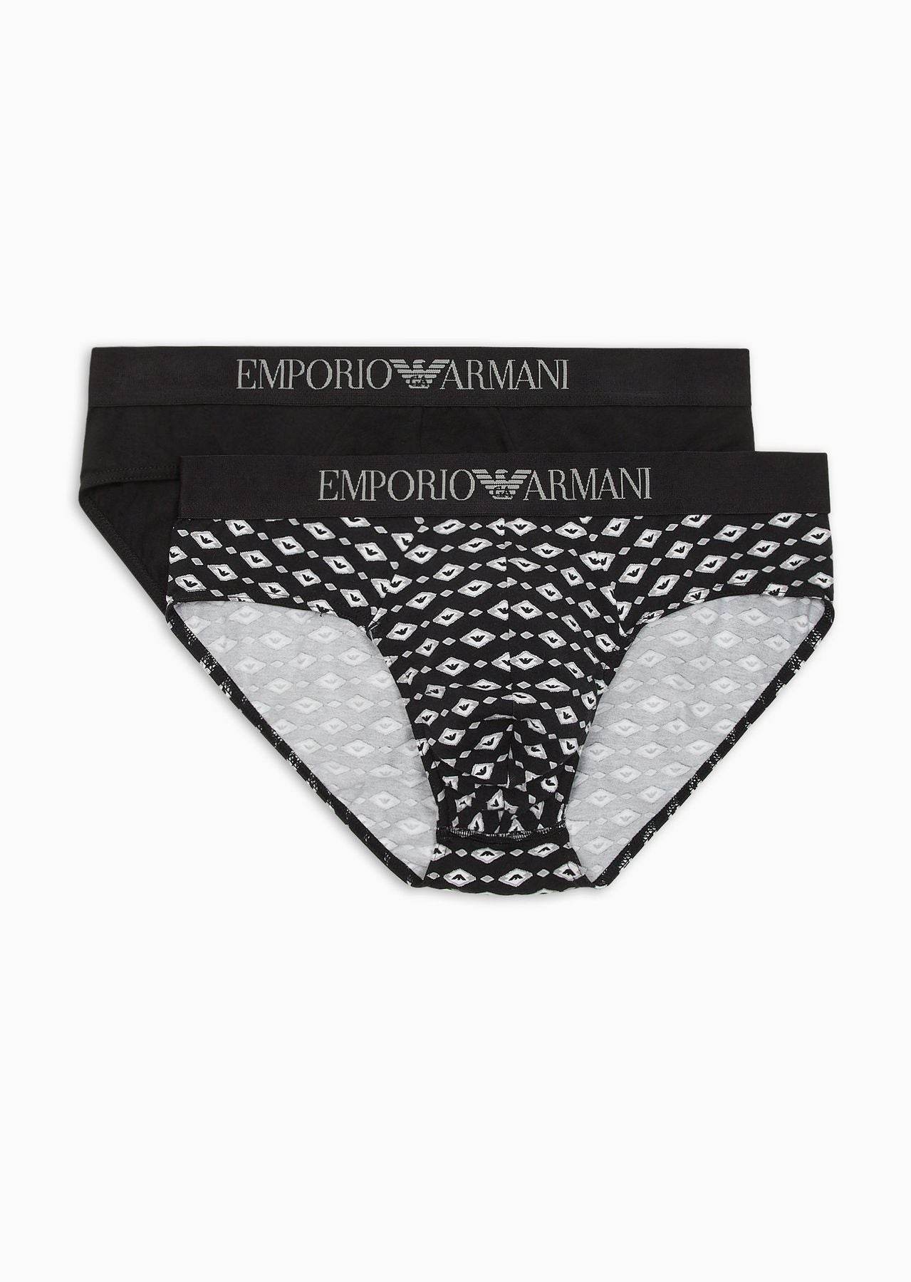 Slip Bi-pack Uomo 4R504 111733 Emporio Armani - evabiancheria