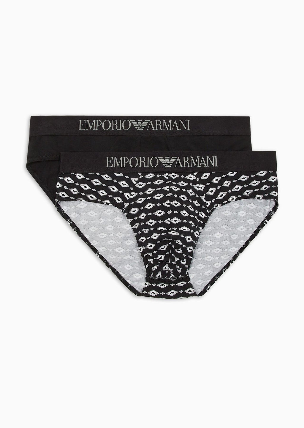 Slip Bi-pack Uomo 4R504 111733 Emporio Armani evabiancheria