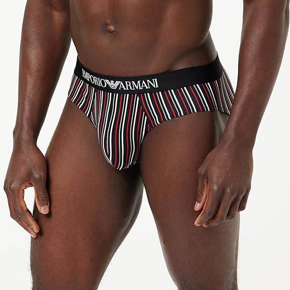 Slip Bi-pack Uomo 4R504 111733 Emporio Armani - evabiancheria