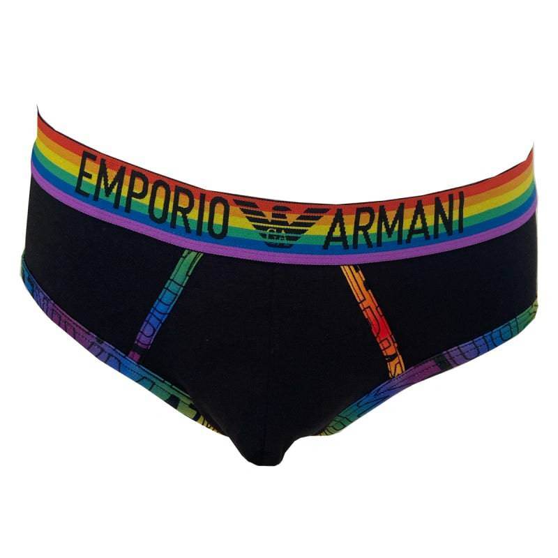 Slip Bi-pack Uomo 4R513 112079 Emporio Armani - evabiancheria