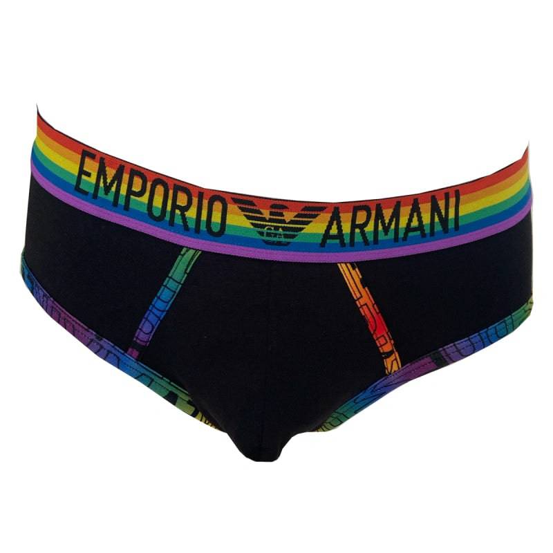 Slip Bi-pack Uomo 4R513 112079 Emporio Armani evabiancheria