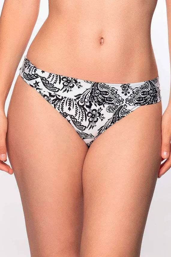 Slip bikini Fascia con risvolto Donna LA BANDANA FBB0394 ANTIGEL - evabiancheria