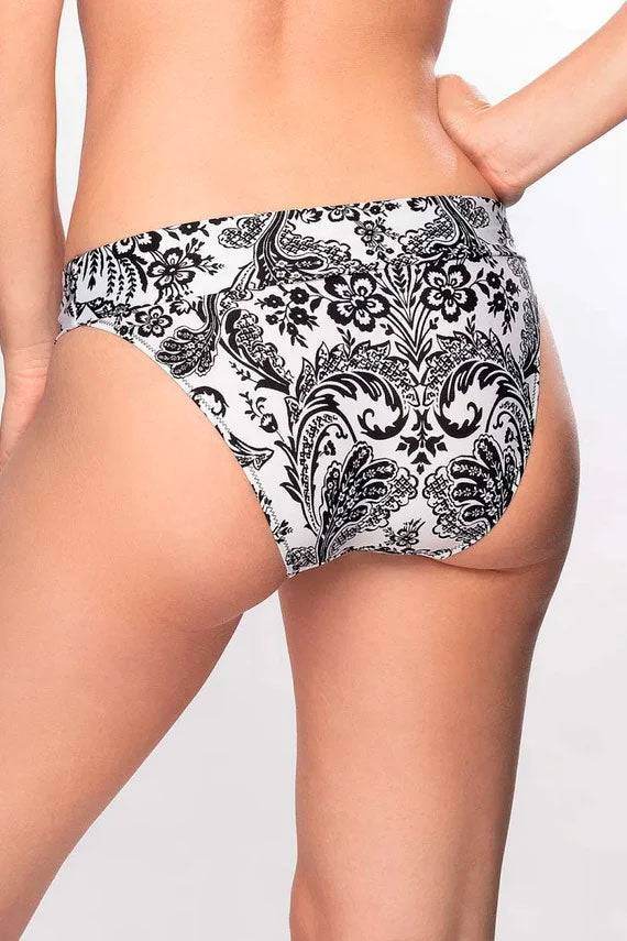Slip bikini Fascia con risvolto Donna LA BANDANA FBB0394 ANTIGEL - evabiancheria