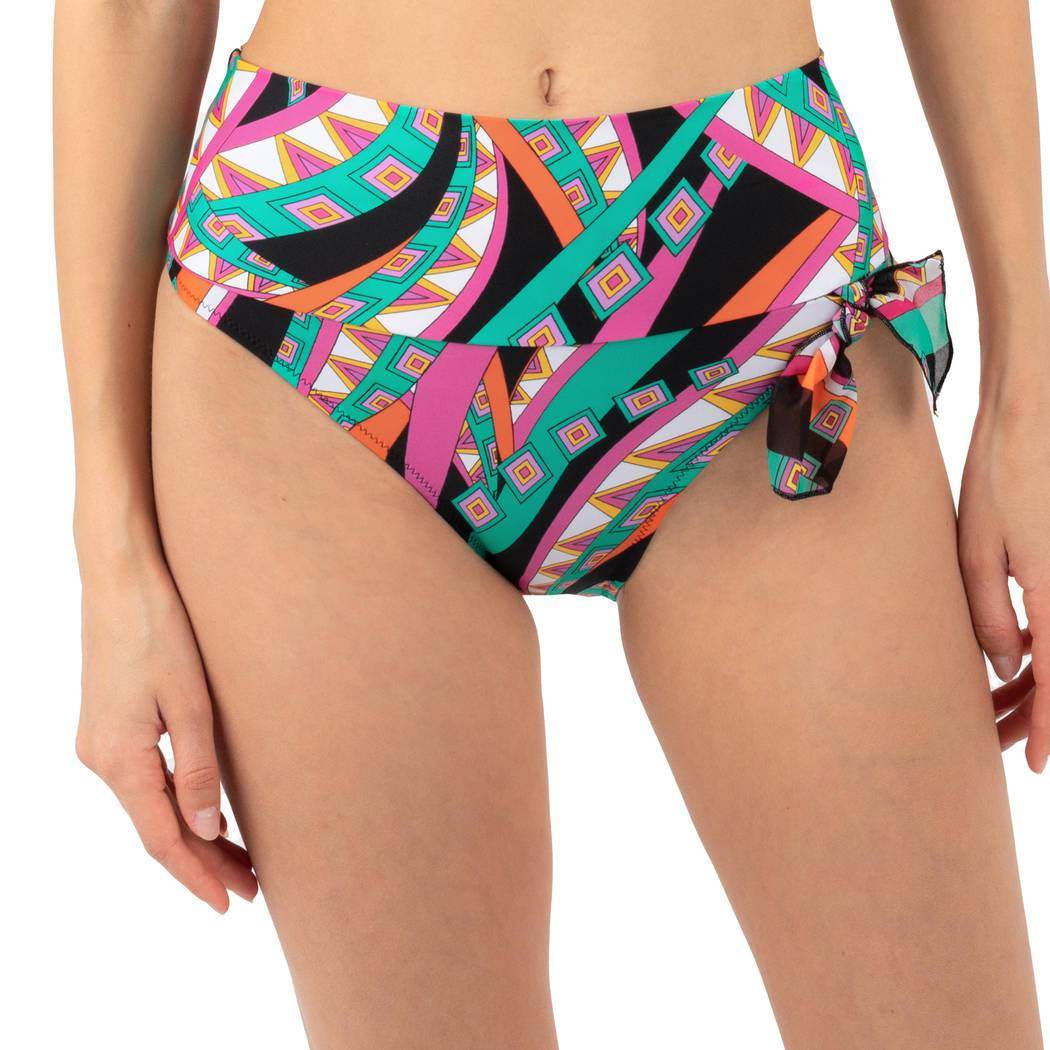 Slip bikini Fascia con risvolto Donna LA PSYCHEDELIA FBB0324 ANTIGEL - evabiancheria