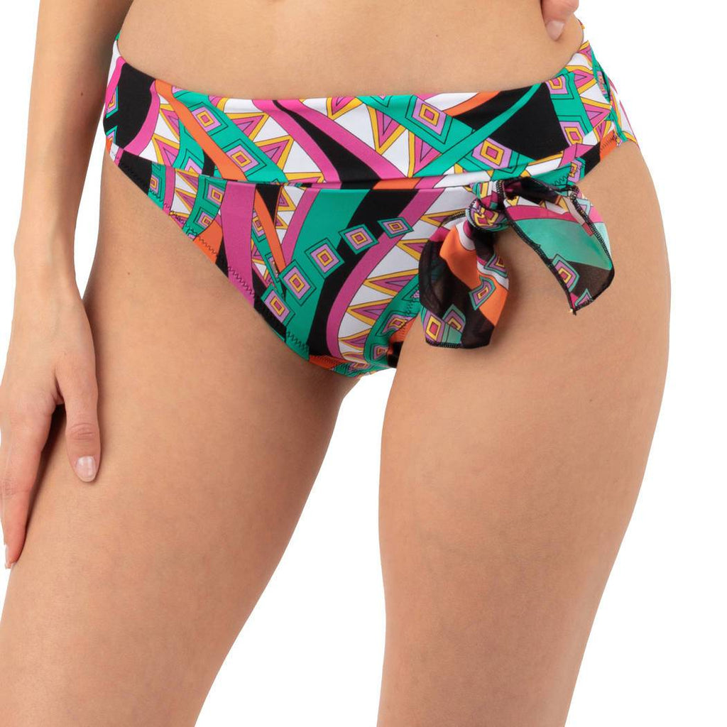 Slip bikini Fascia con risvolto Donna LA PSYCHEDELIA FBB0324 ANTIGEL evabiancheria