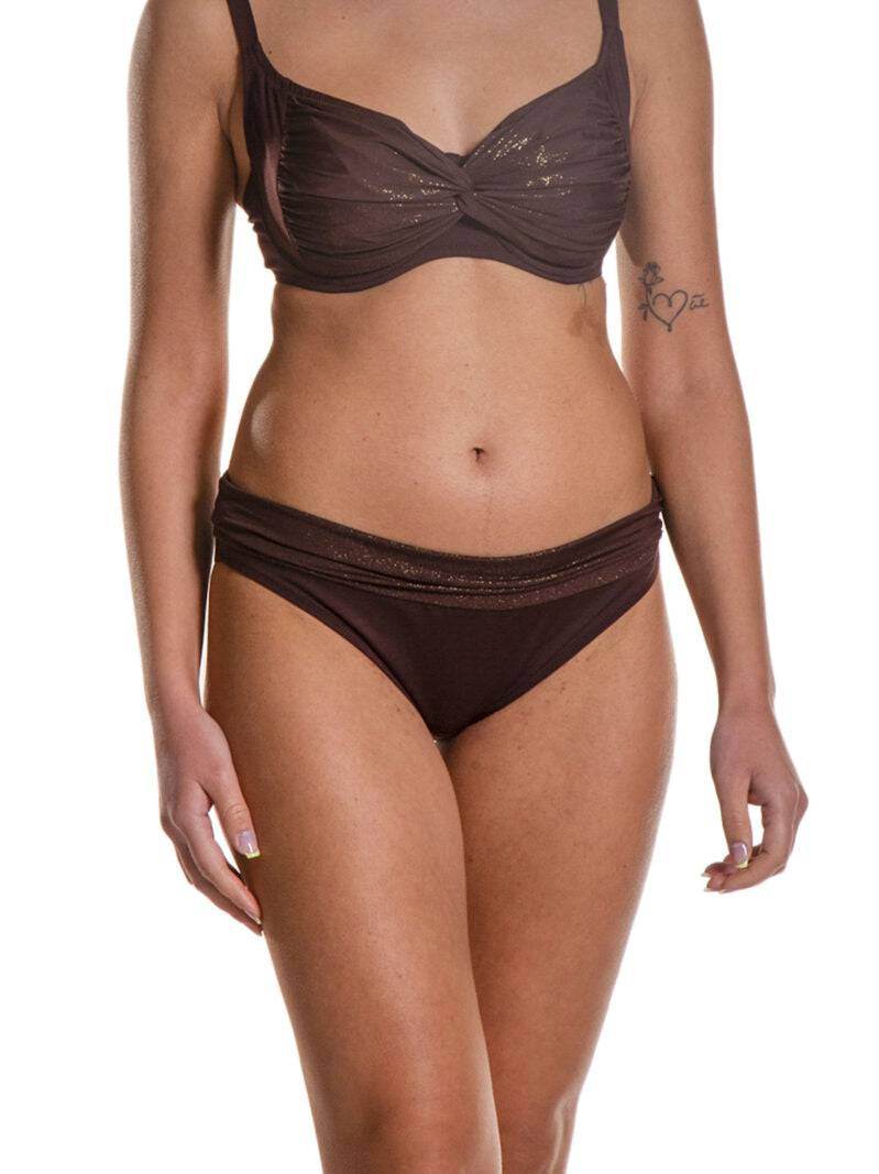 Slip bikini Fascia con risvolto Donna LA STARLETTE FBB0305 ANTIGEL - evabiancheria