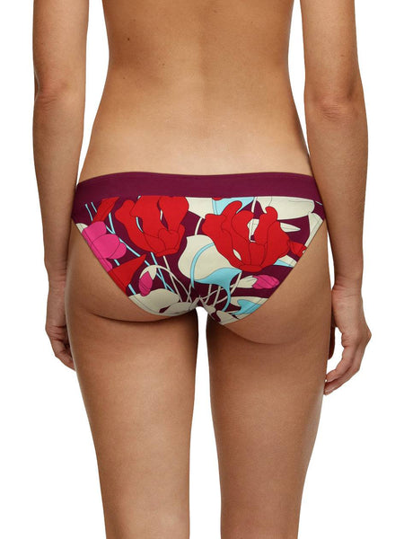 Slip bikini sgambato Donna FLOWERS C18H30 Chantelle evabiancheria