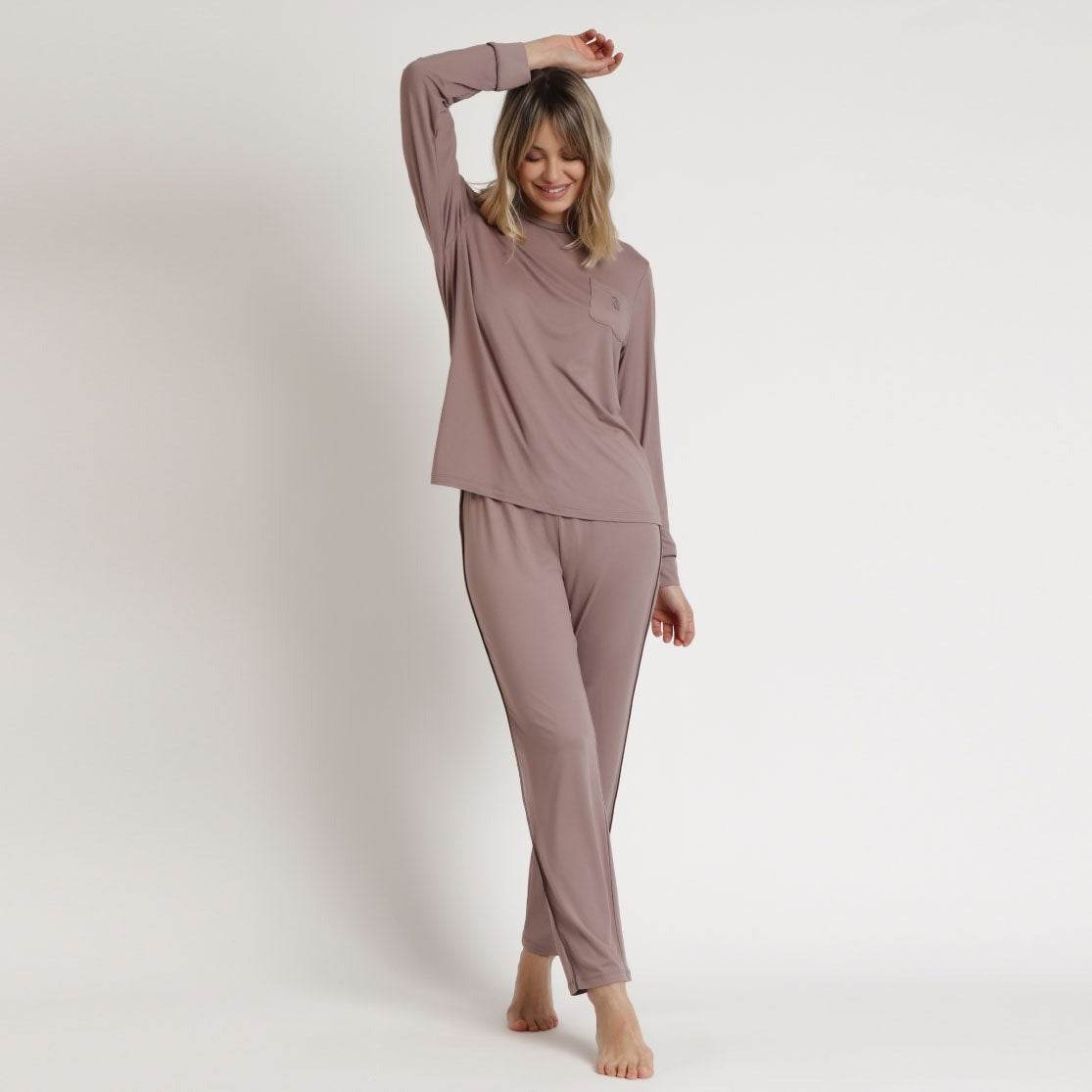 Pigiama Giro collo Donna 62643 Admas - evabiancheria