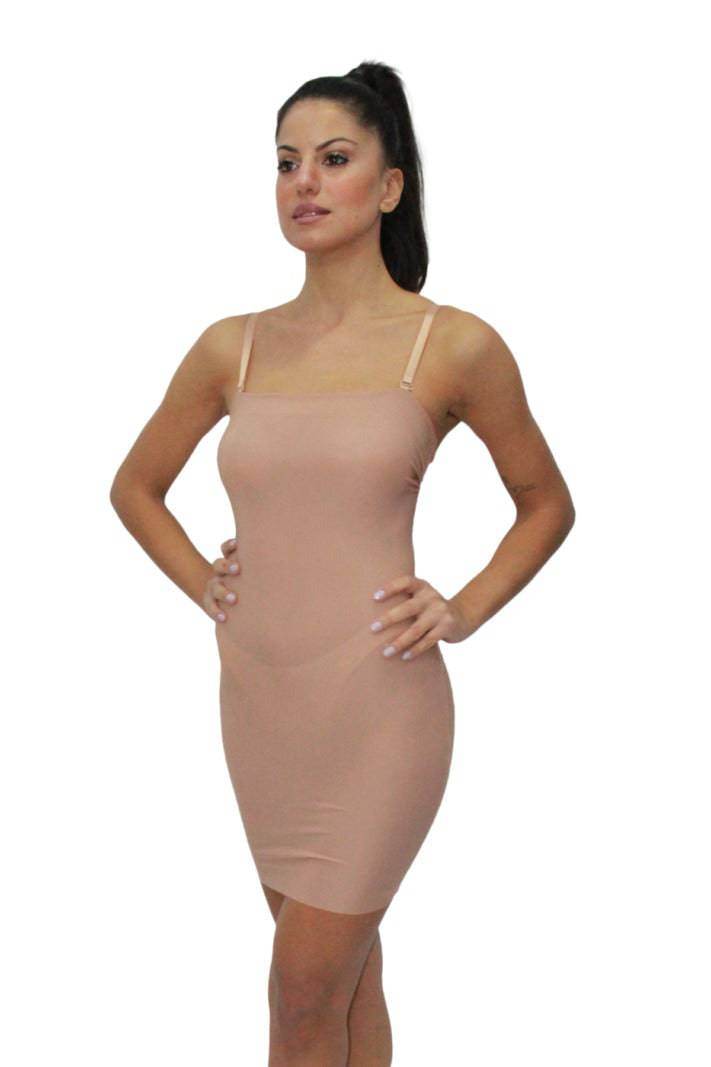 Sottoveste Senza cuciture Donna 1640 Carne Eurocorset - evabiancheria