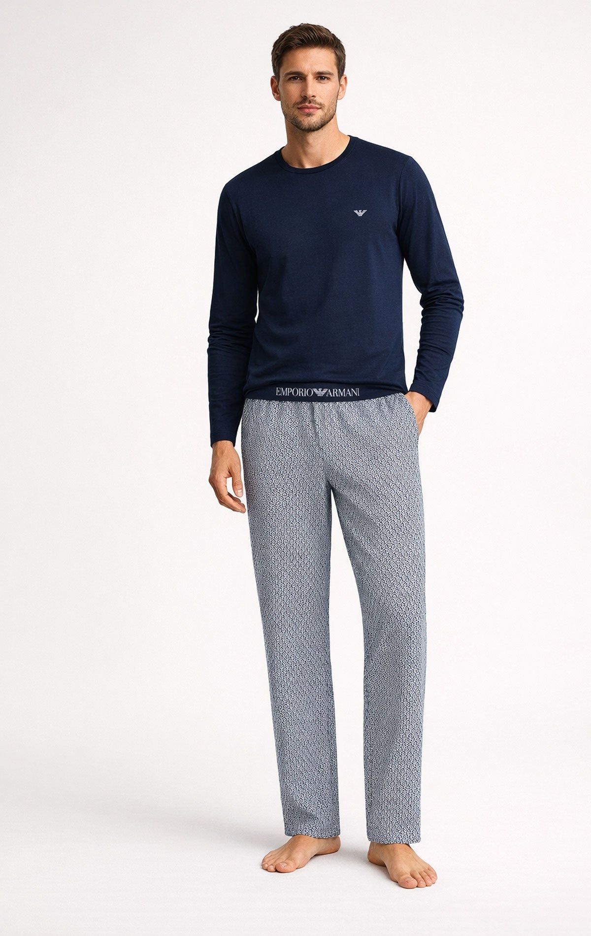Pigiama Lungo Uomo AF18885 EM000611 Emporio Armani