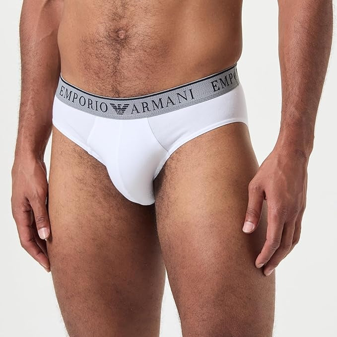 Slip Bi-pack Uomo 4F720 111733 Emporio Armani