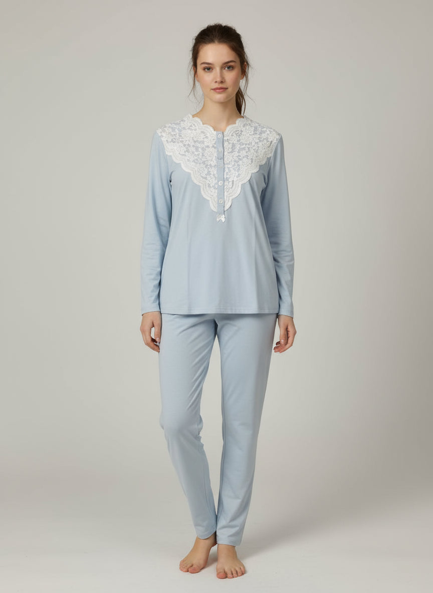 Pigiama Serafino Donna DL0100 A25 Liu Jo Home