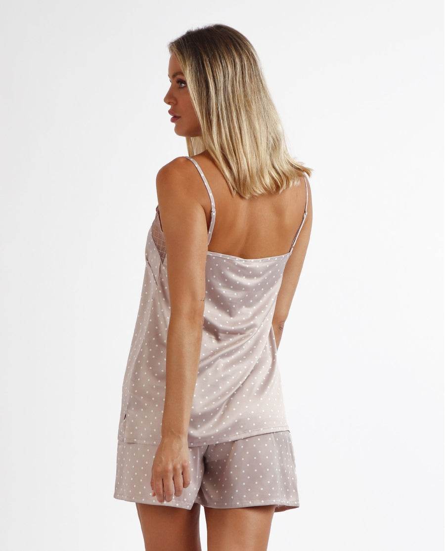 Baby Doll Top + Culotte Donna 62067 Admas - evabiancheria