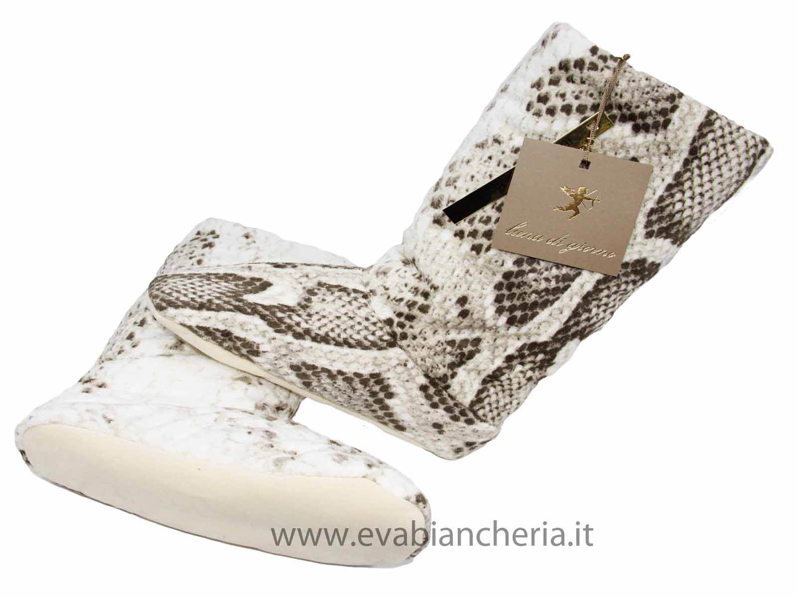 Stivaletto Stampato Bagno ANACONDA SA2188 Luna di Giorno - evabiancheria