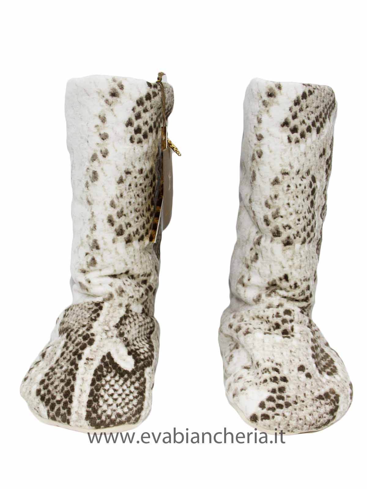 Stivaletto Stampato Bagno ANACONDA SA2188 Luna di Giorno - evabiancheria