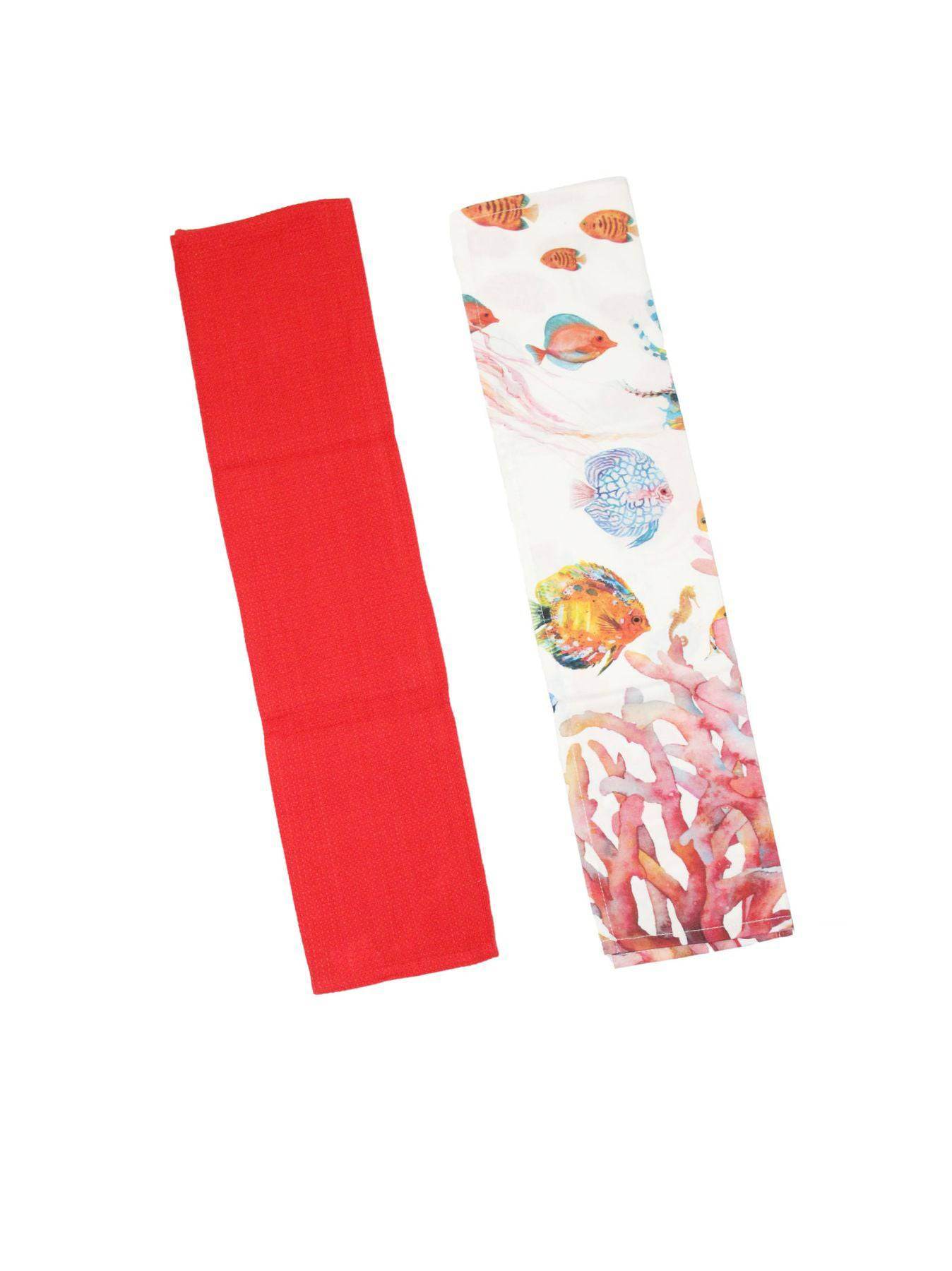 Strofinaccio 2 Pezzi Biancheria POSITANO SET STROF Lovely Shabby - evabiancheria