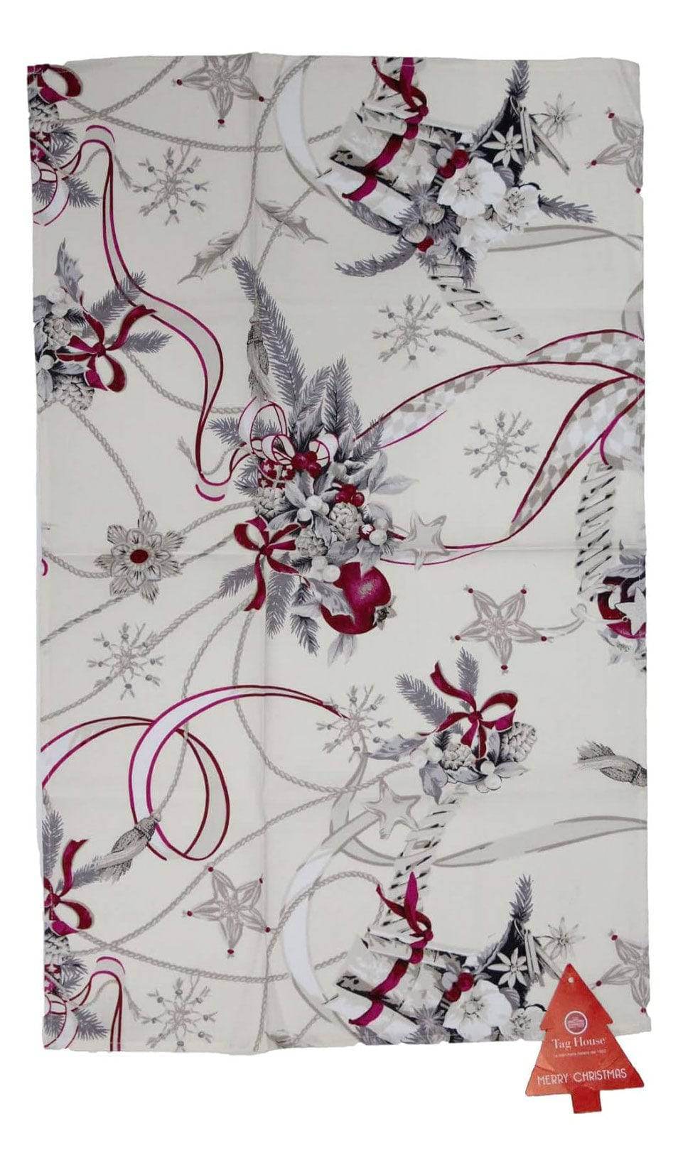 Strofinaccio stampato natalizio Unisex MELOGRANO STROFINACCIO Tag House - evabiancheria