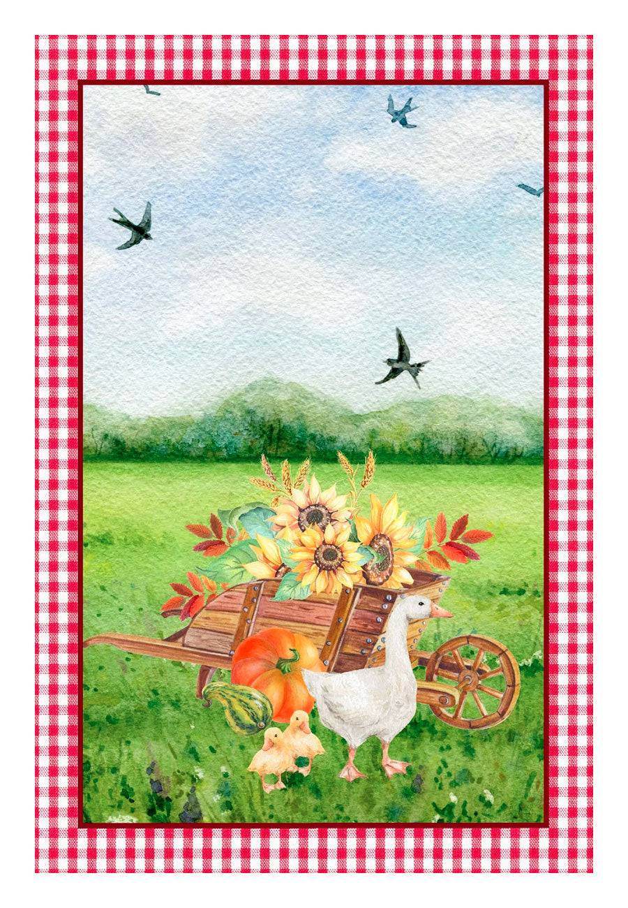 Strofinaccio stampato pasquale Biancheria Avaler strofinaccio Mae - evabiancheria