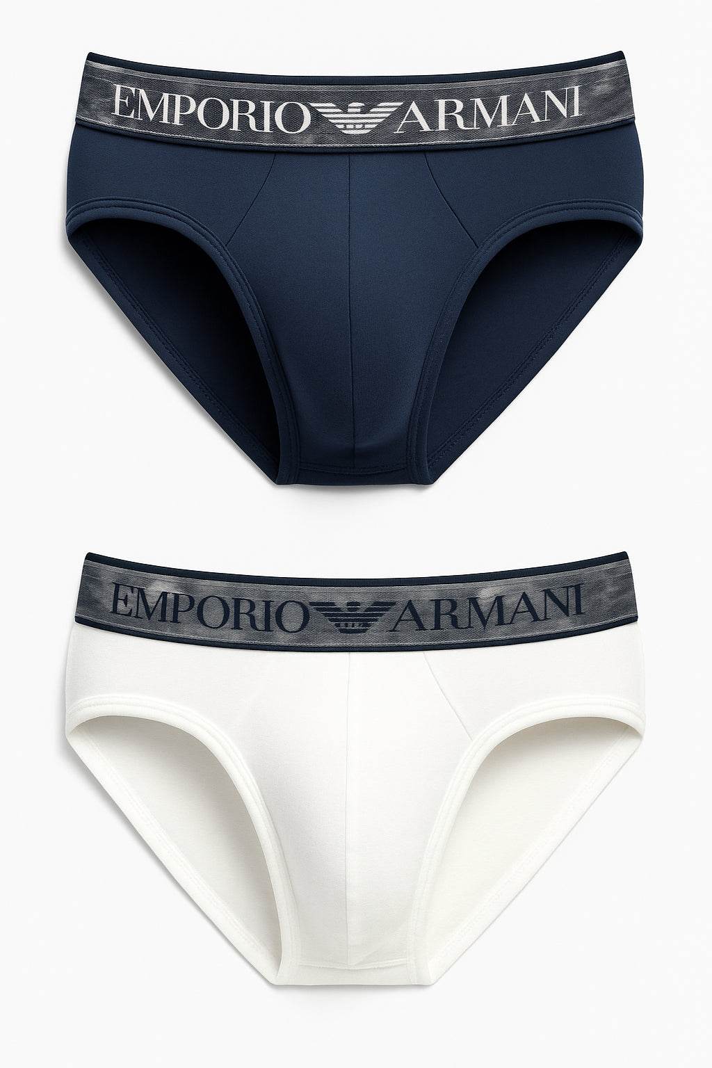 Slip Bi-pack Uomo AF10776 EM000251 Emporio Armani - evabiancheria