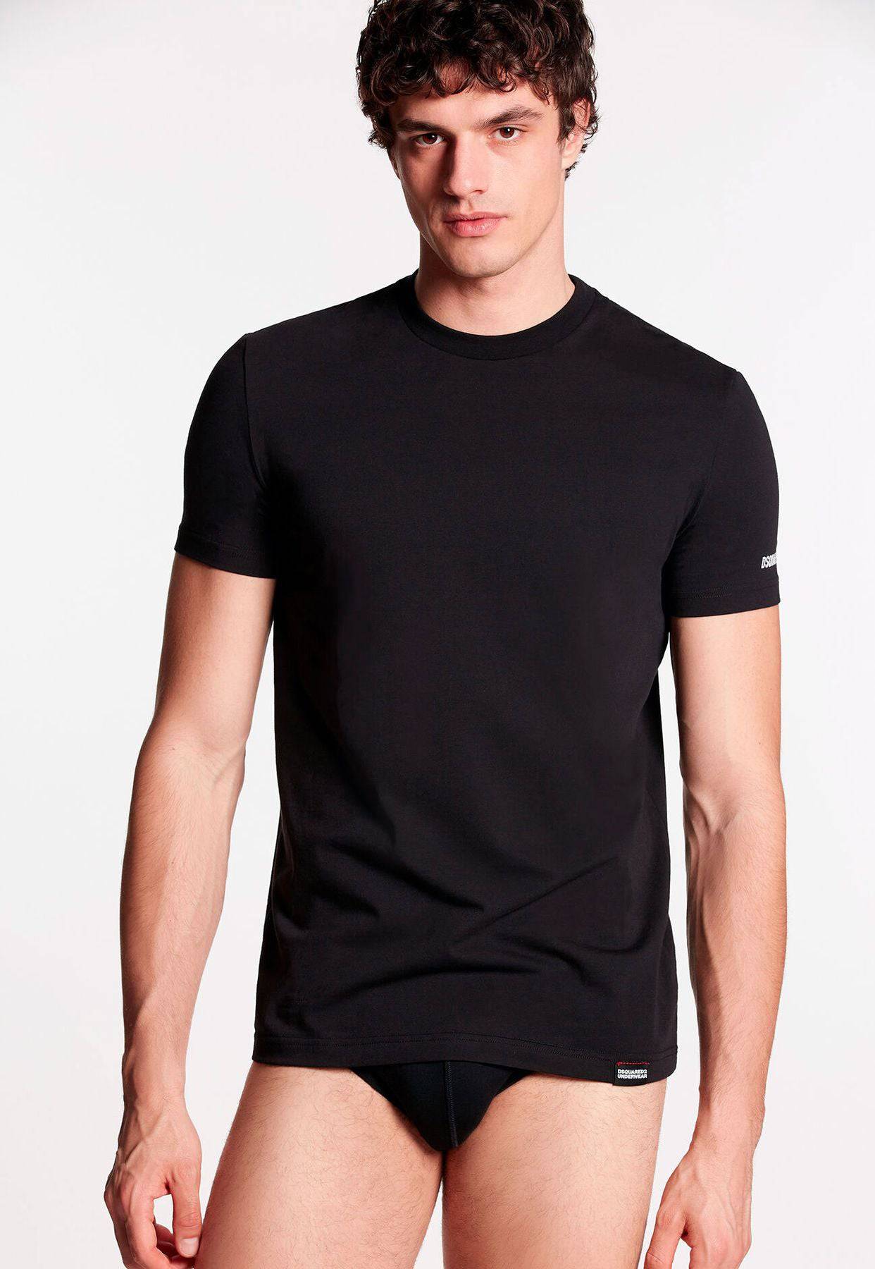 T-shirt Bi-pack Uomo D9X41519 Dsquared2 evabiancheria