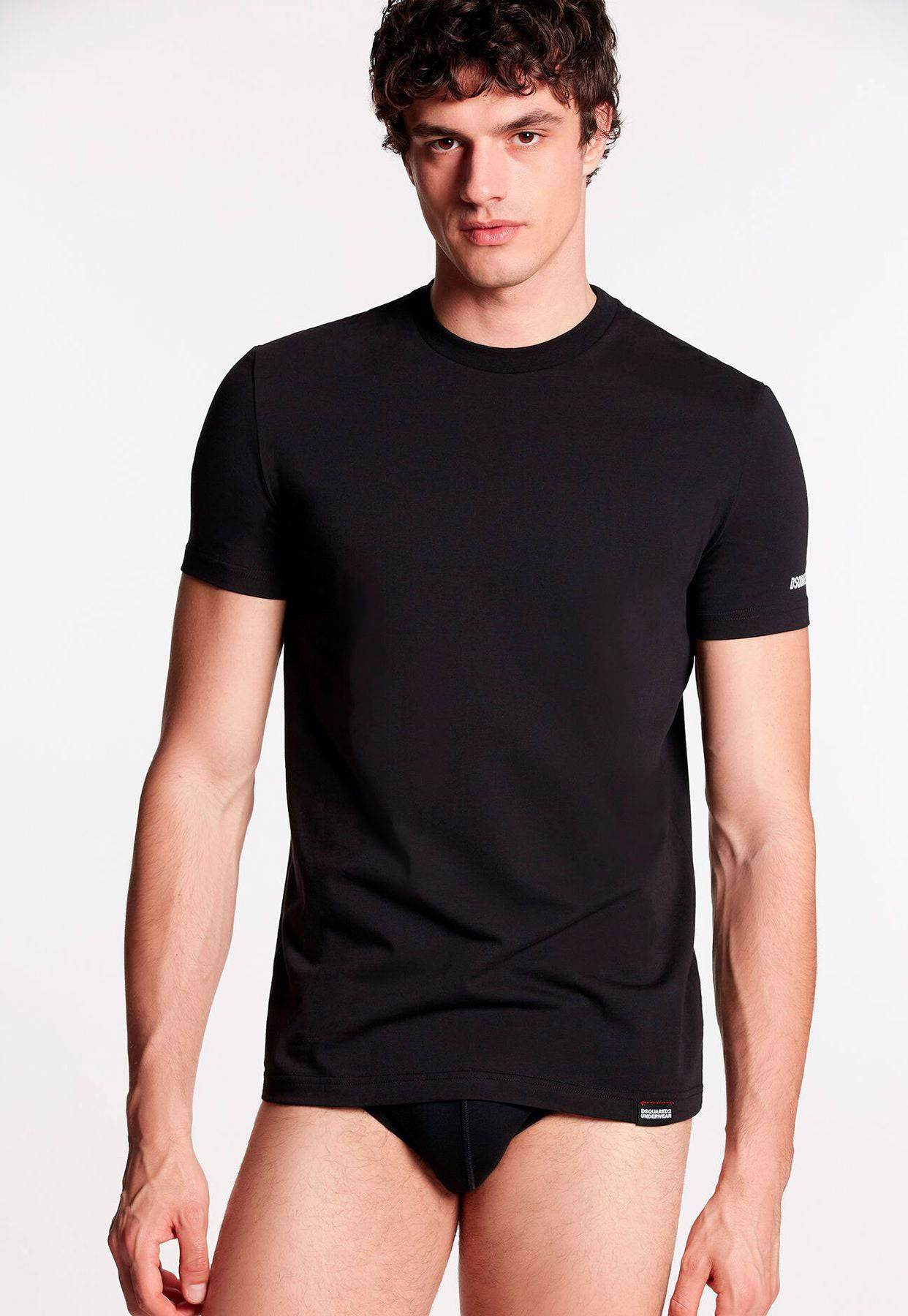 T-shirt Bi-pack Uomo D9X41519 Dsquared2 - evabiancheria