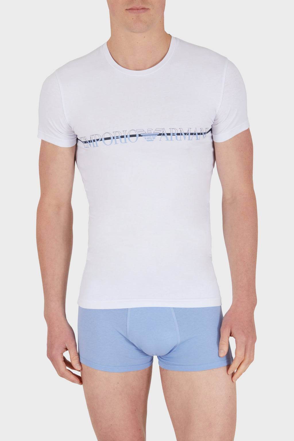 T-shirt Giro collo Uomo 4R729 111035 Emporio Armani - evabiancheria