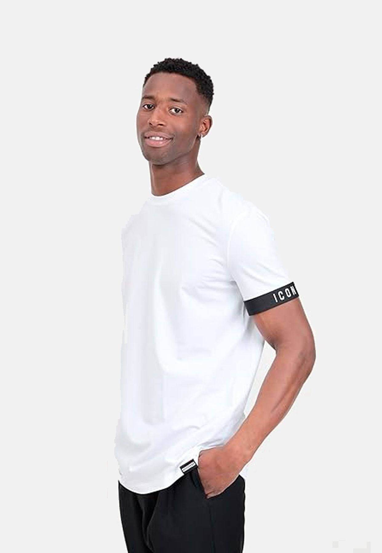 T-shirt Giro collo Uomo D9M3S503 Dsquared2 - evabiancheria