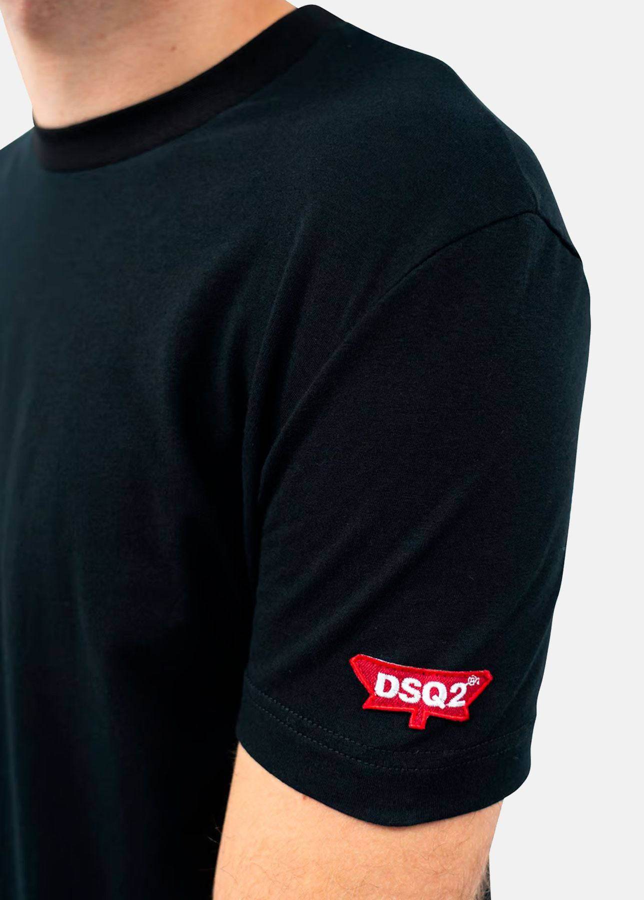 T-shirt Giro collo Uomo DpM2049 Dsquared2 - evabiancheria