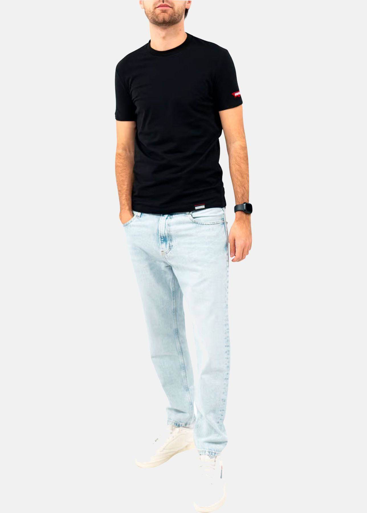 T-shirt Giro collo Uomo DpM2049 Dsquared2 - evabiancheria