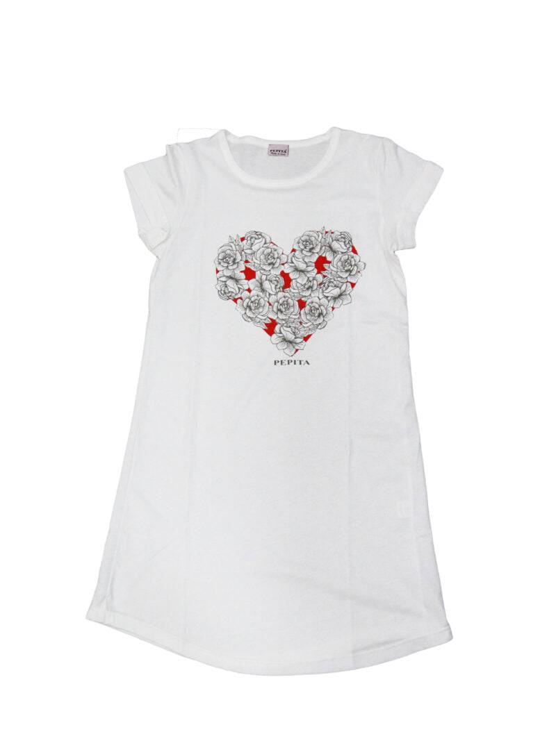 T-shirt Manica corta Donna 8782 Pepita evabiancheria