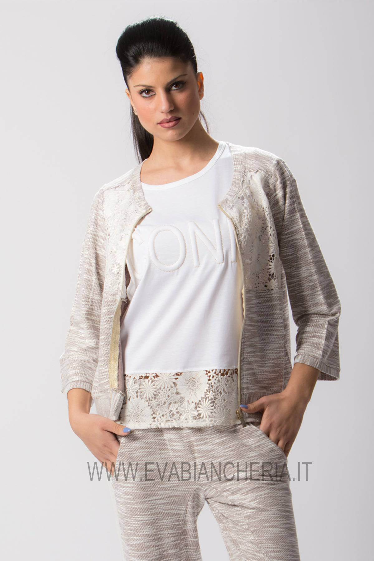 T-shirt Manica corta Donna AVOLA 9854 Pepita - evabiancheria