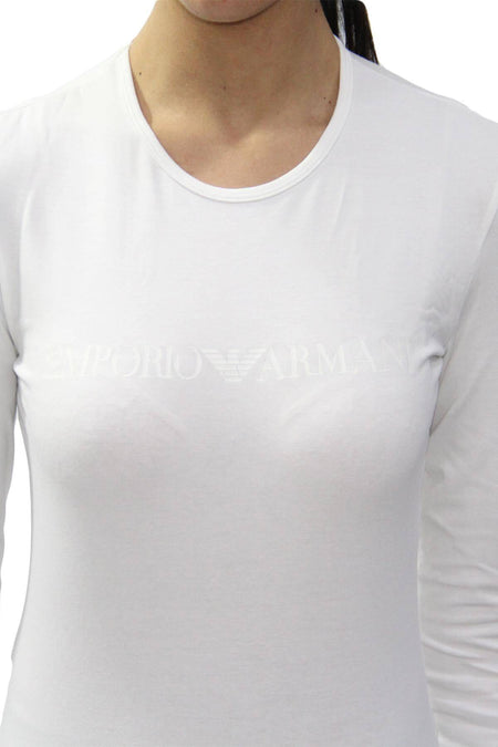 T-shirt Manica lunga Donna CC701 161401 Emporio Armani evabiancheria