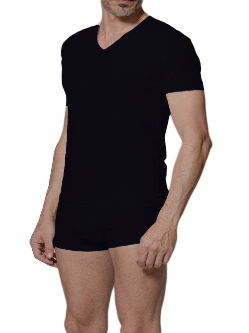 T-shirt scollo V Uomo IGDIR JNM118 Julipet - evabiancheria