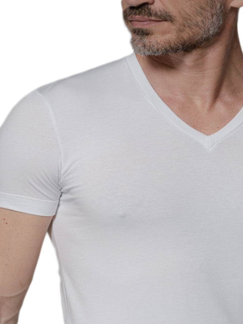 T-shirt scollo V Uomo IGDIR JNM118 Julipet - evabiancheria
