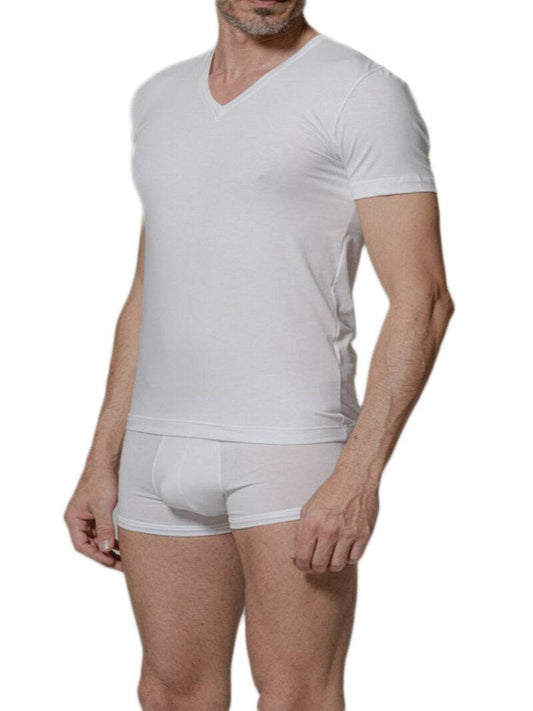 T-shirt scollo V Uomo IGDIR JNM118 Julipet - evabiancheria