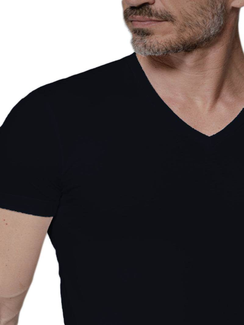 T-shirt scollo V Uomo IGDIR JNM118 Julipet - evabiancheria