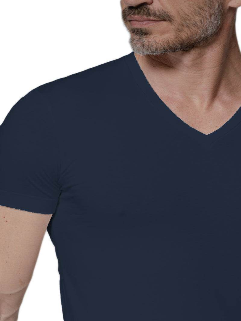 T-shirt scollo V Uomo IGDIR JNM118 Julipet - evabiancheria