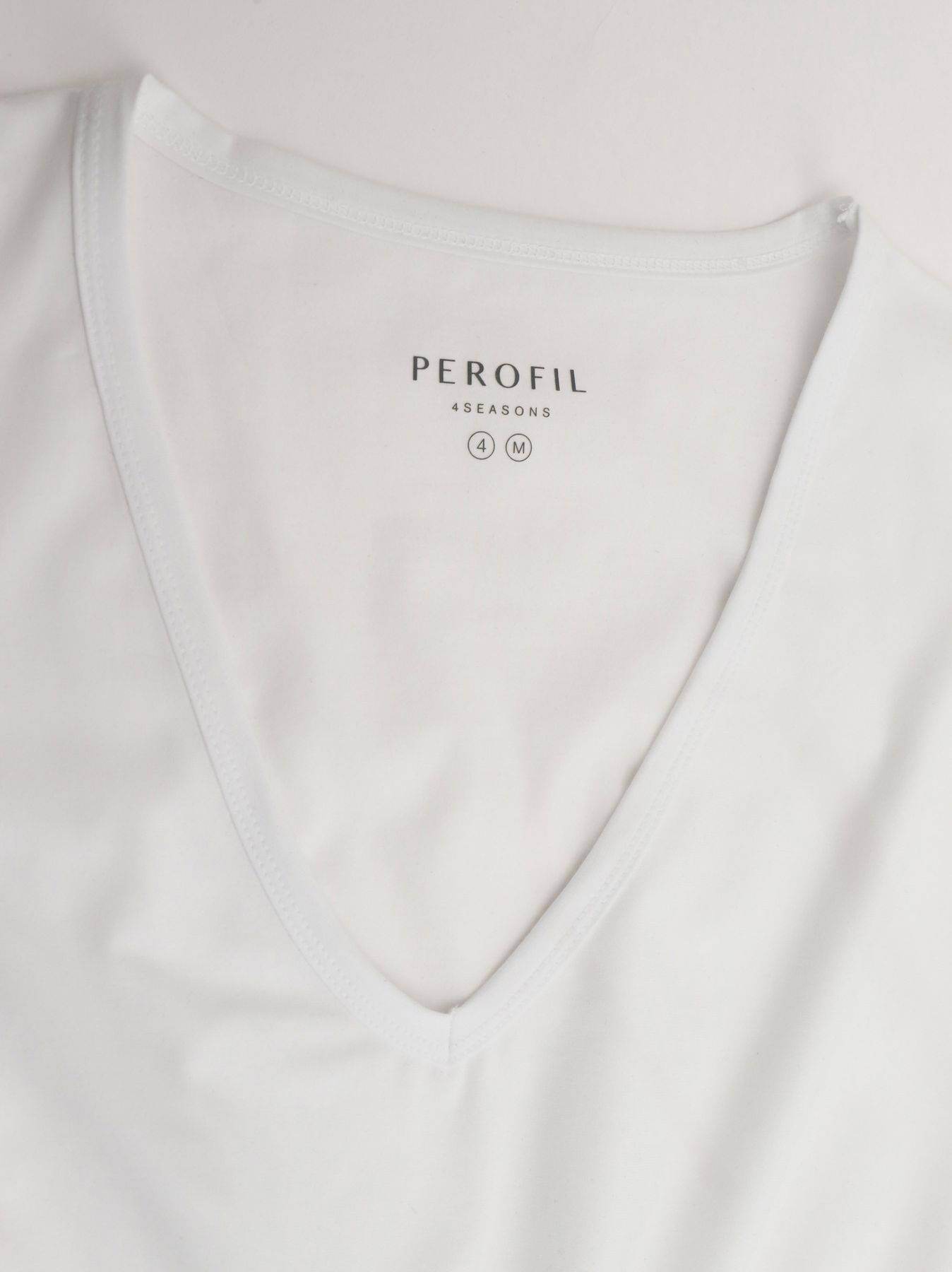 T-shirt scollo V Uomo VPRT00307 Perofil - evabiancheria