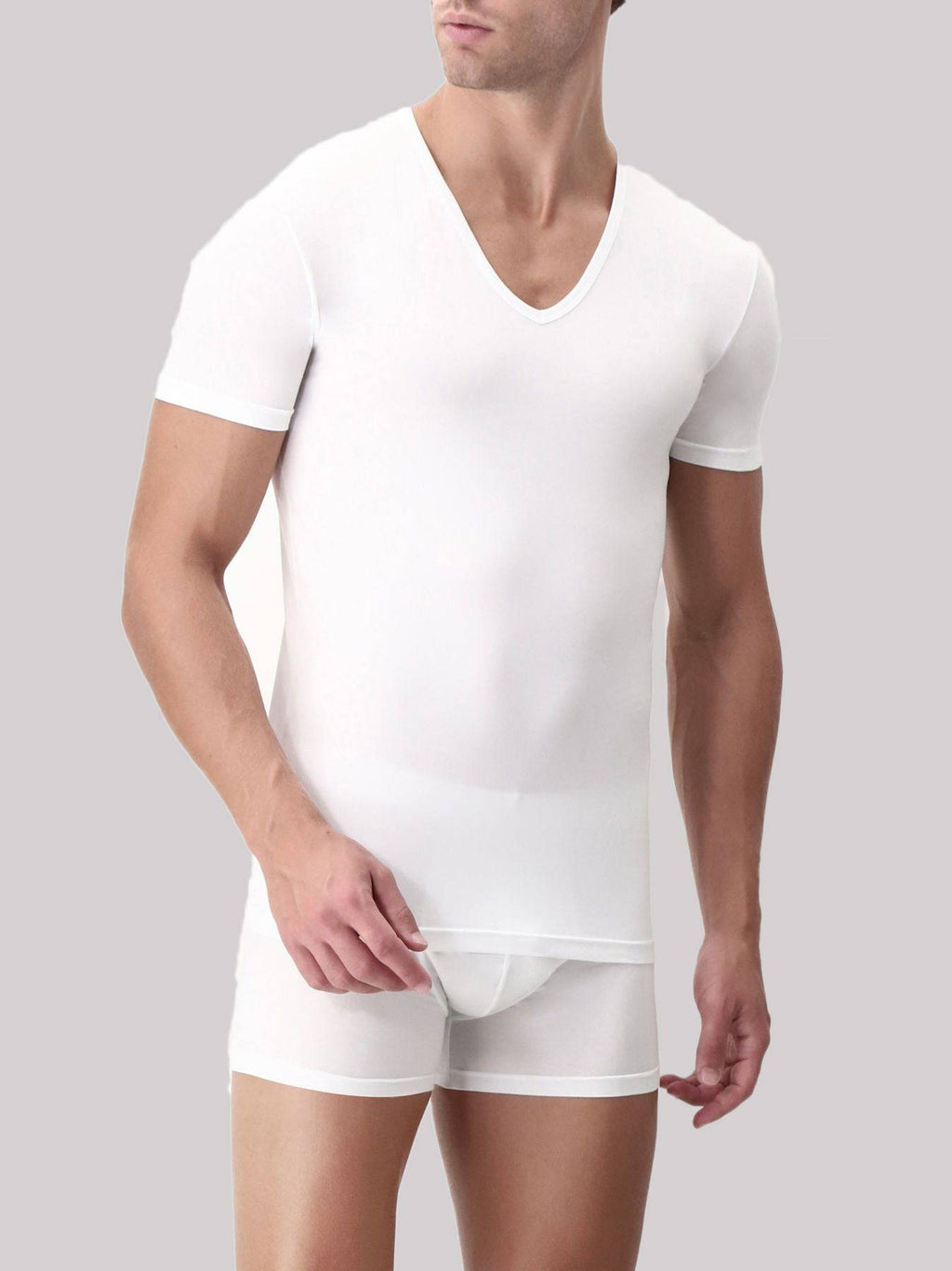 T-shirt scollo V Uomo VPRT00307 Perofil evabiancheria