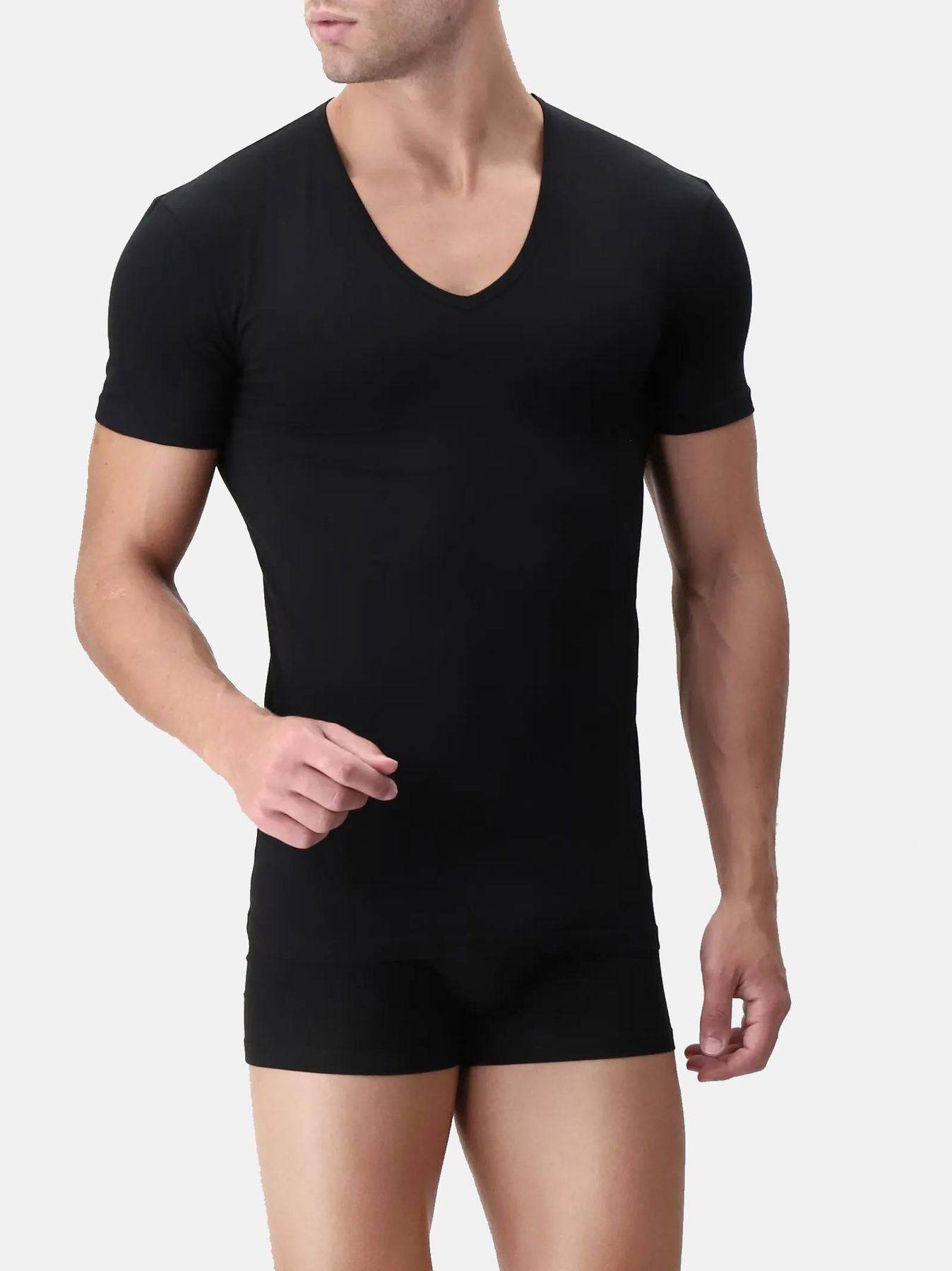 T-shirt scollo V Uomo VPRT00307 Perofil - evabiancheria
