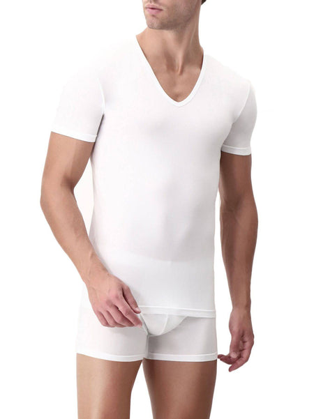 T-shirt scollo V Uomo VPRT00307 Perofil evabiancheria