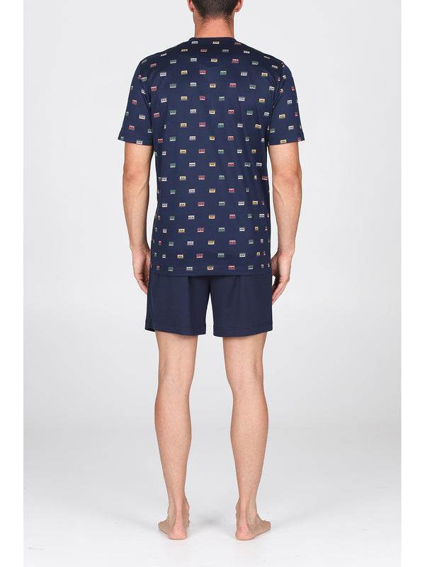 Pigiama corto Uomo Saluzzo Jac205 Julipet - evabiancheria