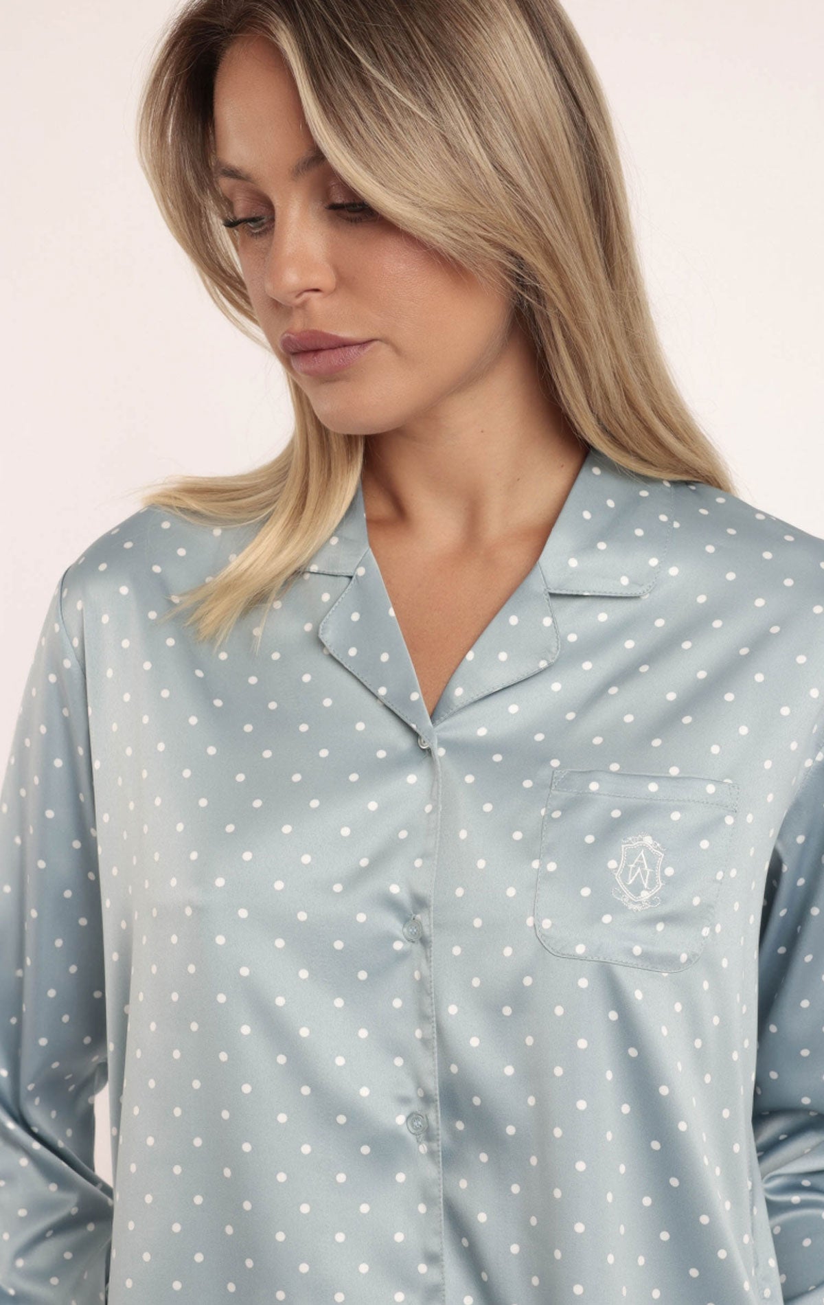 Pigiama Lungo Donna 62649 Admas