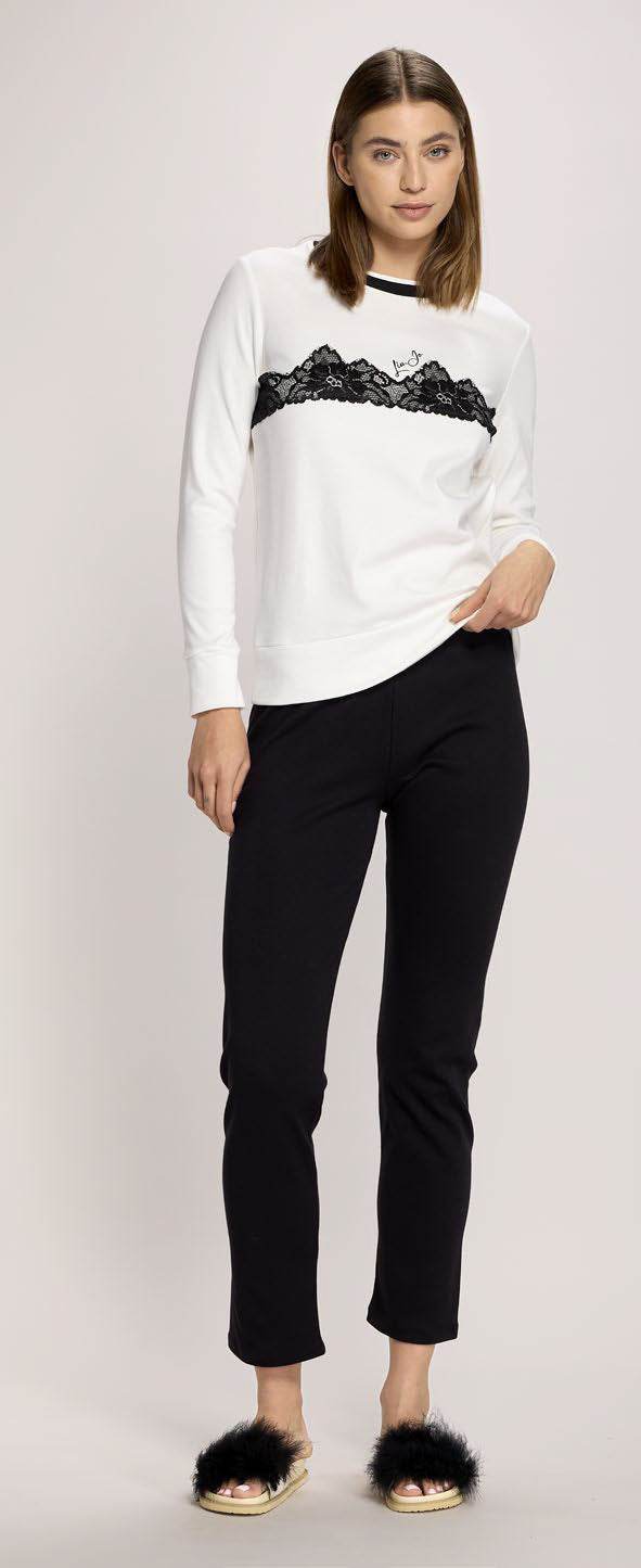 Pigiama Giro collo Donna DL0150 A25 Liu Jo Home - evabiancheria